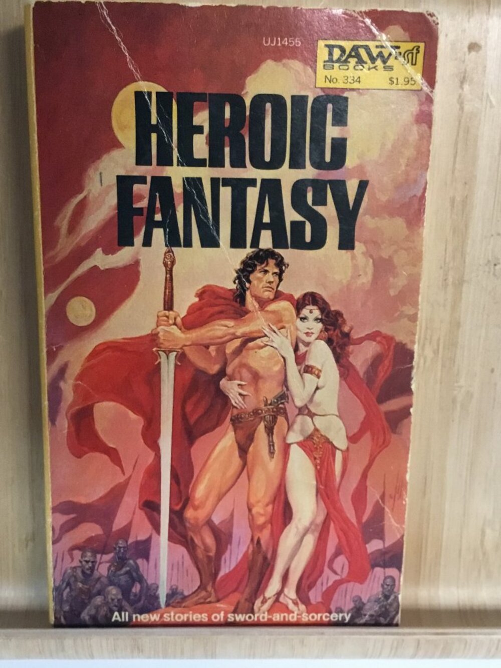HEROIC FANTASY ed. by Gerald W. Page, DAW, 1979, first edition, first printing